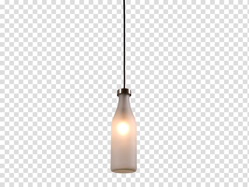 , black and white bottle pendant lamp transparent background PNG clipart