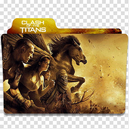 Clash of the Titans folder icon, Clash of the Titans. () transparent background PNG clipart