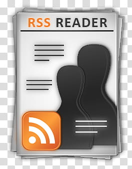 RSS READER Icon, icon rss reader transparent background PNG clipart