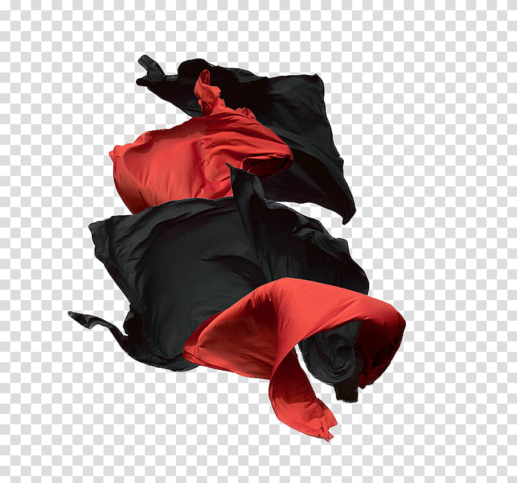 watchers , black and red textile transparent background PNG clipart