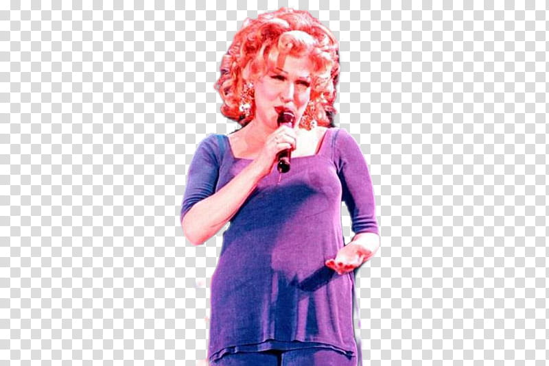 Bette Midler transparent background PNG clipart