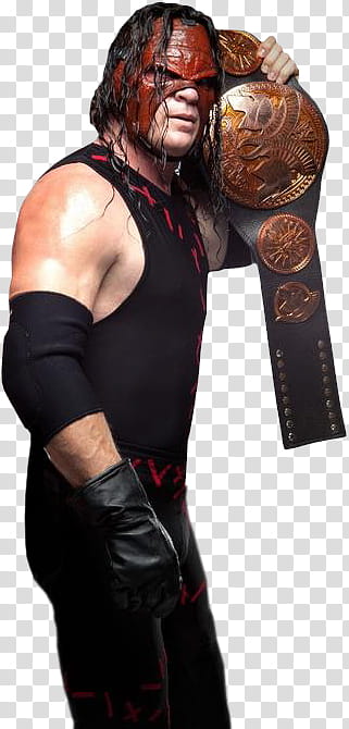 Kane WWE Tag Team Champion  transparent background PNG clipart