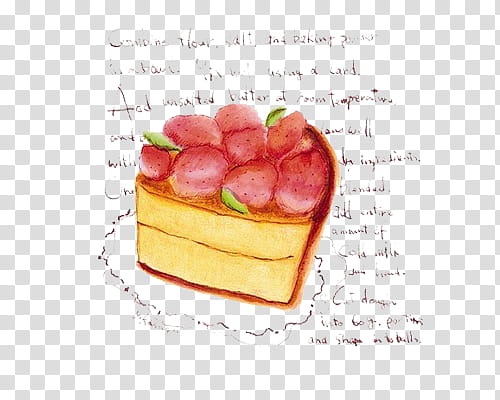 drawpiccuts, strawberry cheesecake transparent background PNG clipart