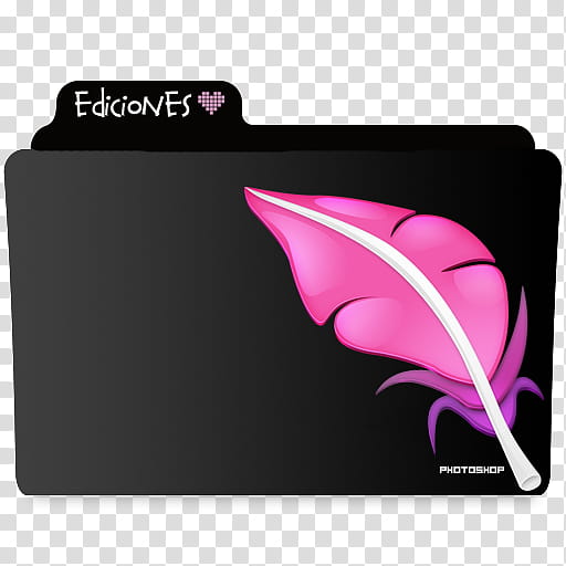 icons pink black and ICO, Pink&Black icons (), pink feather illustration transparent background PNG clipart