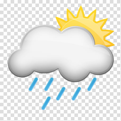 SILq Weather Icons, rain sun transparent background PNG clipart