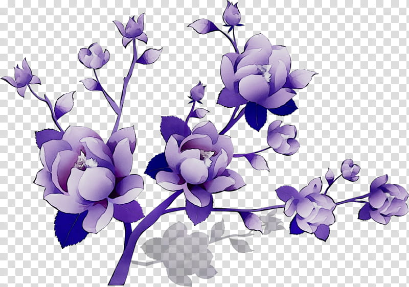 Floral Flower, BORDERS AND FRAMES, Borders , Floral Design, Painting, Violet, Purple, Lilac transparent background PNG clipart