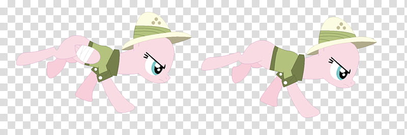 Base Pony in Daring Do clothes transparent background PNG clipart