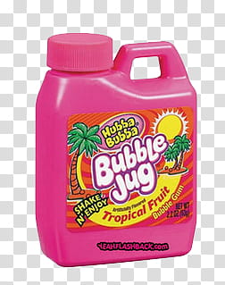 Full, Hubba Bubba Bubble Jug transparent background PNG clipart