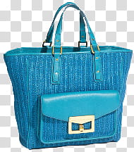 LightBlue Blue Bags, blue tote bag transparent background PNG clipart