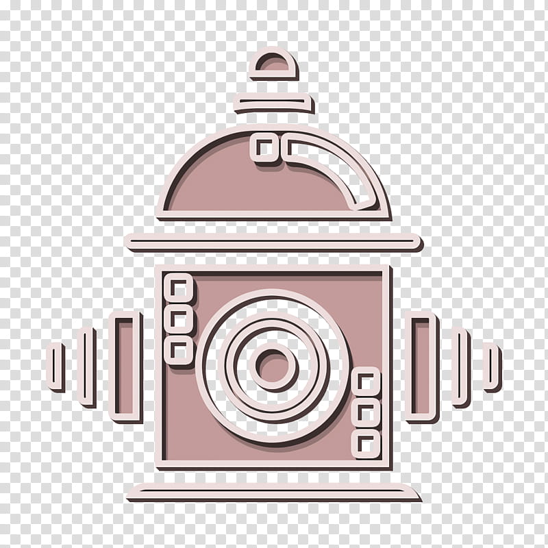 Fire hydrant icon Architecture and city icon Rescue icon, Line, Logo, Symbol, Circle, Metal transparent background PNG clipart