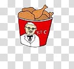 Food S fireofpanem, KFC chicken bucket illustration transparent background PNG clipart