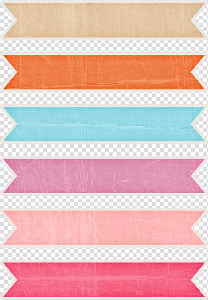 assorted-color ribbons transparent background PNG clipart
