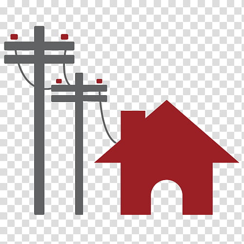 Red Cross, Electricity, Utility Pole, Overhead Power Line, Electrical Cable, Ground, Electric Power, Jind transparent background PNG clipart
