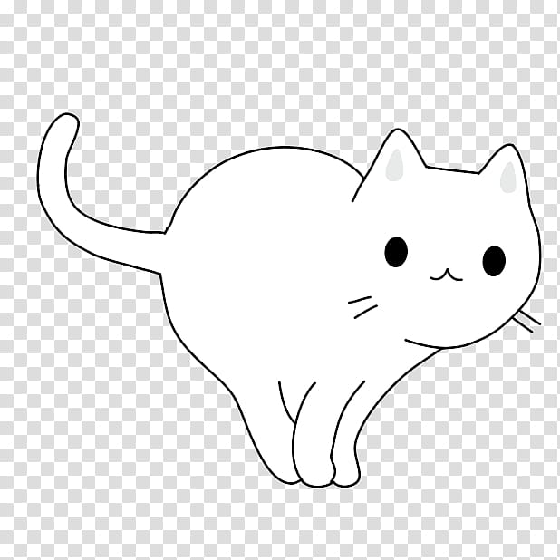 walking kitty cat clip art