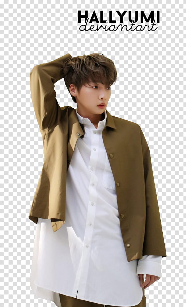Jeong Sewoon, men's army-green blazer transparent background PNG clipart