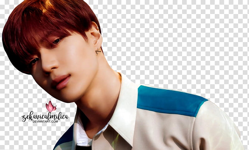 SHINee Taemin The Story Of Light, man in white and teal collared shirt transparent background PNG clipart