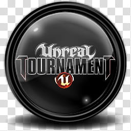 Game  Black, Unreal Tournament logo transparent background PNG clipart