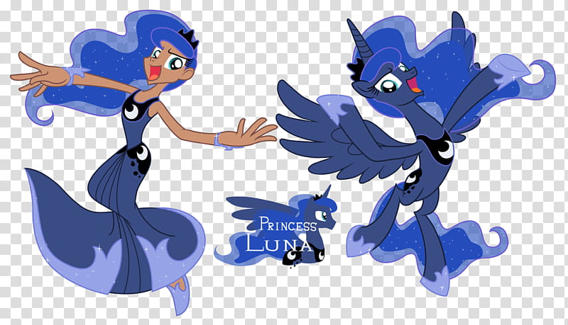 Princess Luna Pony Human, My Little Pony Equestria girl Princess Luna transparent background PNG clipart
