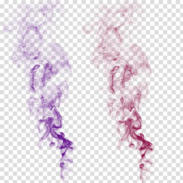 Smoke, Drawing, Purple, Violet, Pink, Lilac, Magenta, FEATHER BOA transparent background PNG clipart