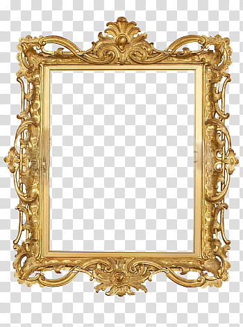 frames, rectangular brown wooden frame mirror transparent background PNG clipart