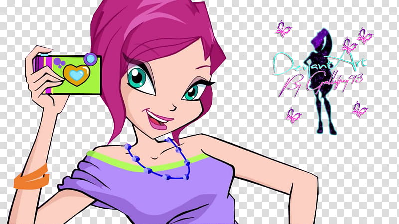 Winx Club Tecna  season transparent background PNG clipart