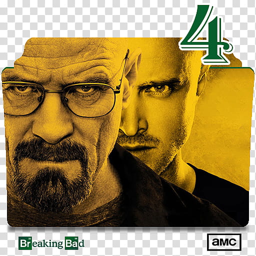 Breaking Bad series and season folder icons, Breaking Bad S ( transparent background PNG clipart