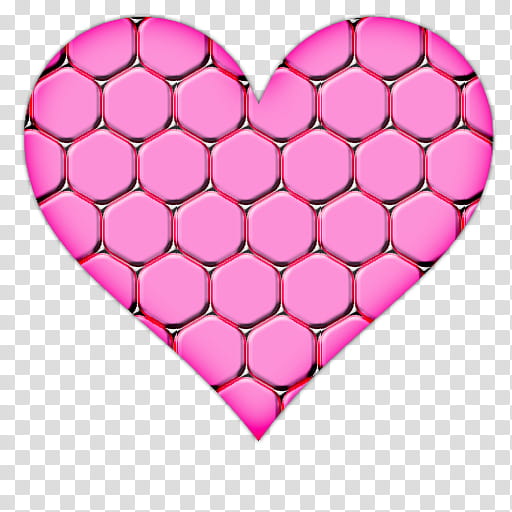 Heart Icons, pink and black heart illustration transparent background PNG clipart