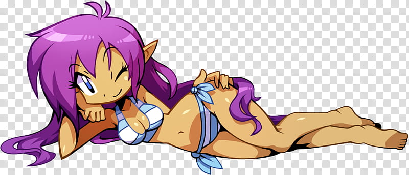 Bathing Suit Shantae Cutout transparent background PNG clipart