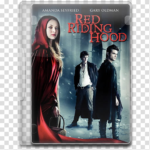 Movie Icon Mega , Red Riding Hood, Red Riding Hood DVD case transparent background PNG clipart