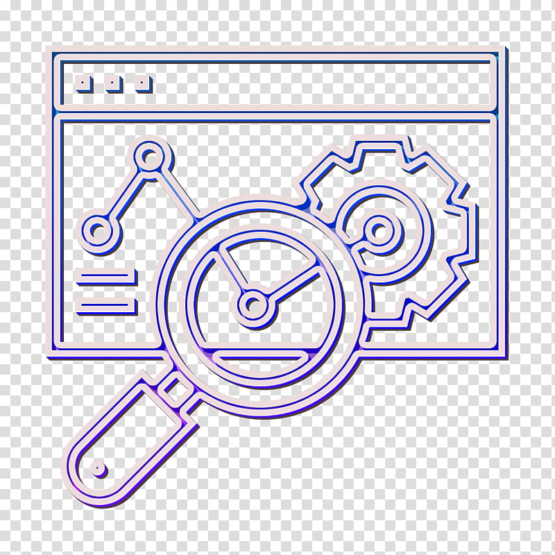 Internet icon Web icon Business Analytics icon, Line Art transparent background PNG clipart