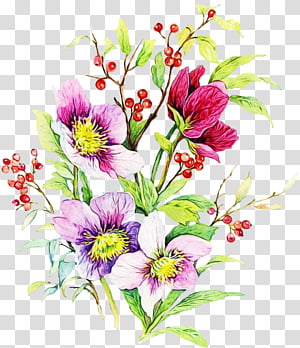 Bouquet Of Flowers Drawing, Textile, Watercolor Painting, Vintage Prints, Cotton, Linen, Decoupage, Canvas transparent background PNG clipart thumbnail