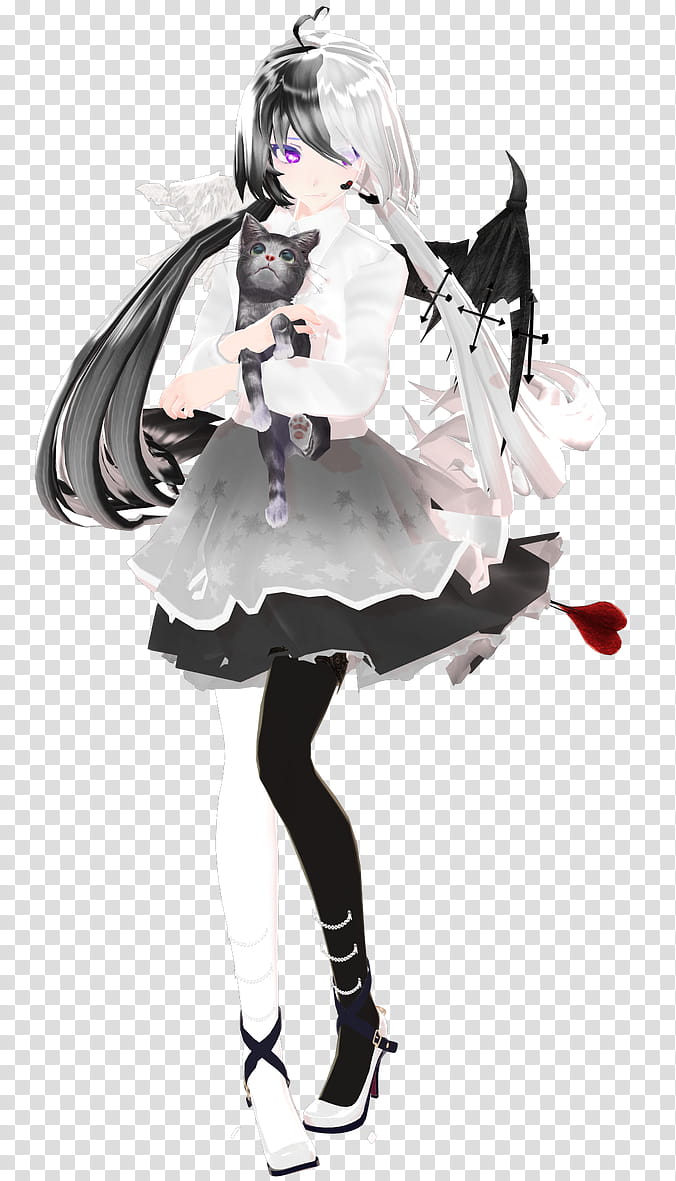 MMD||OC Wika transparent background PNG clipart