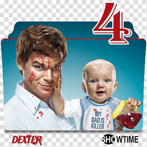 Dexter series and season folder icons, Dexter S ( transparent background PNG clipart