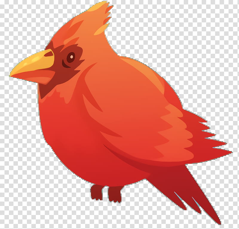 Cardinal Bird, Rooster, Beak, Northern Cardinal, Comb, Songbird, Perching Bird transparent background PNG clipart