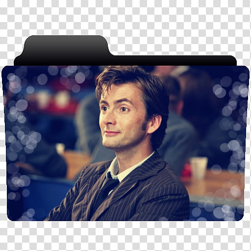 David Tennant folder icons, Tennant transparent background PNG clipart