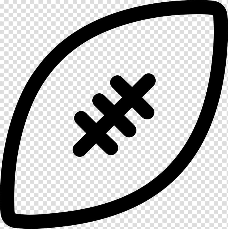 American Football, Rugby Football, Sports, Rugby Balls, User Interface, Line, Symbol, Blackandwhite transparent background PNG clipart