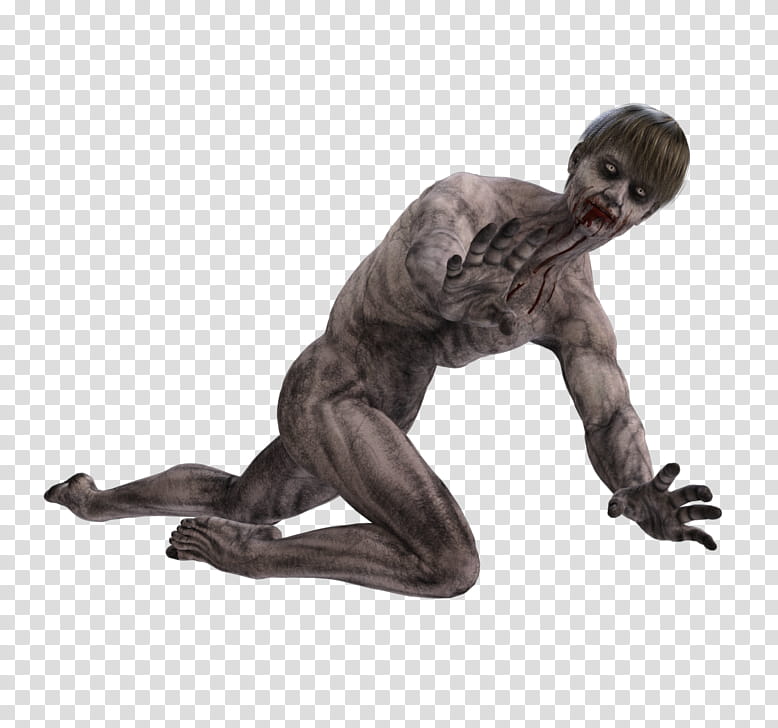 Male Zombie transparent background PNG clipart