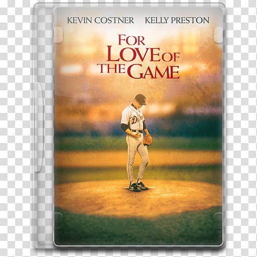 Movie Icon Mega , For Love of the Game, For Love of the Game DVD case transparent background PNG clipart