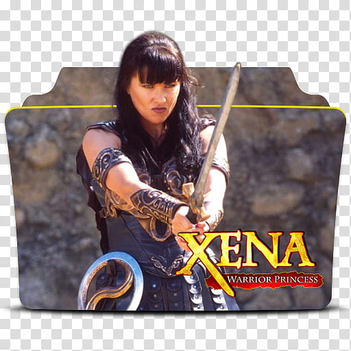 Xena Warrior Princess Folder Icons, Xena Warrior Princess V transparent background PNG clipart