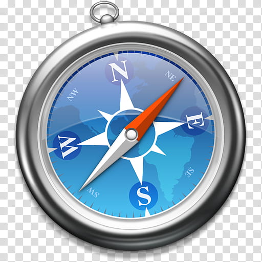 Temas negros mac, Safari logo transparent background PNG clipart