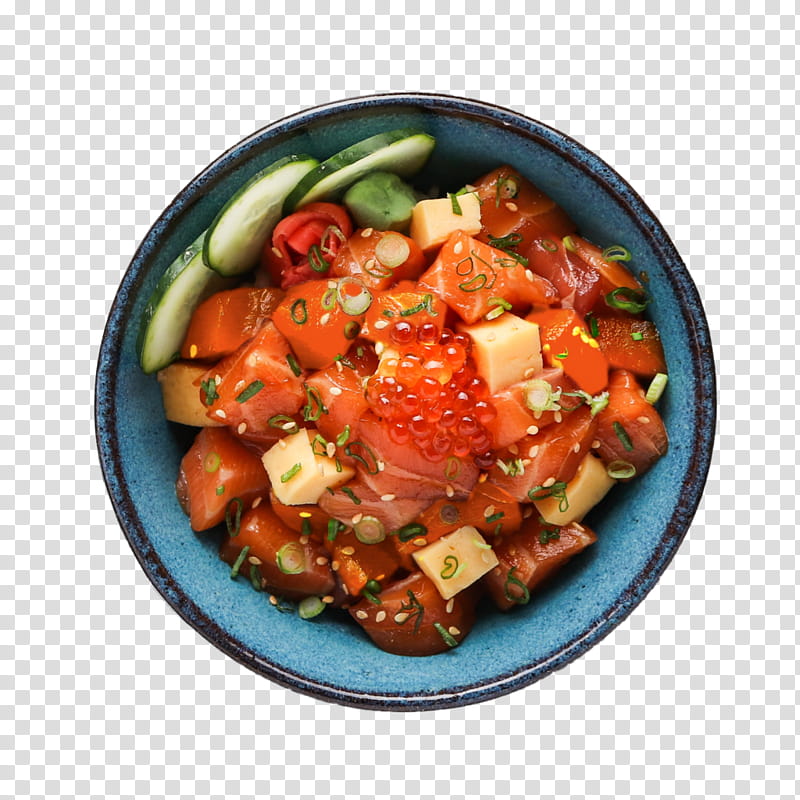 Sushi, Donburi, Vegetarian Cuisine, Chirashizushi, Sashimi, Tamagoyaki, Dish, Food transparent background PNG clipart
