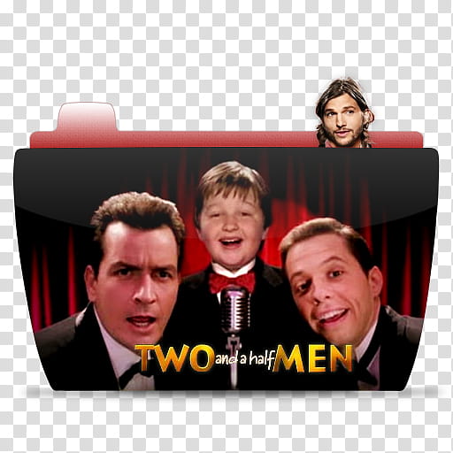 TV Folder Icons Set , Two And a Half Men transparent background PNG clipart