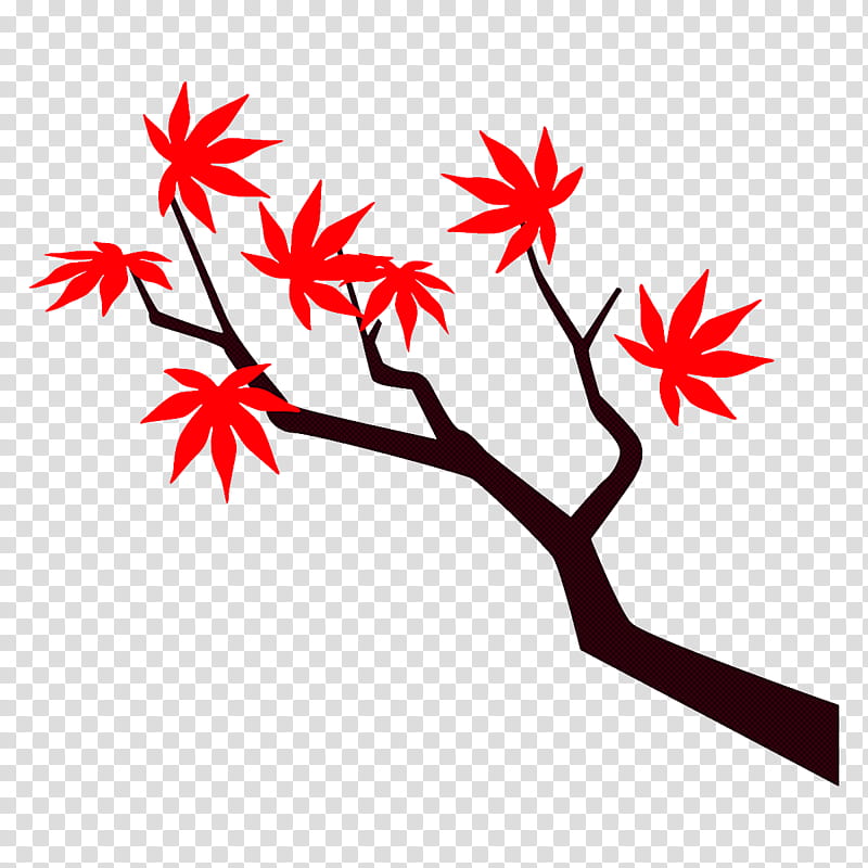maple branch maple leaves autumn tree, Fall, Leaf, Plant, Black Maple, Plant Stem transparent background PNG clipart