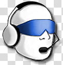 Ventrilo Primary Pack, Ventrilo blue icon transparent background PNG clipart