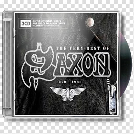 Saxon, , The Very Best Of Saxon - icon transparent background PNG clipart