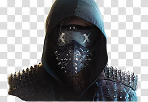 Watch Dogs 2 Wrench render 4, masked man transparent background PNG clipart thumbnail