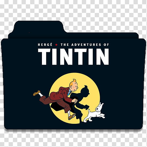 The Adventures of Tintin Folder Icon, The Adventures of Tintin transparent background PNG clipart