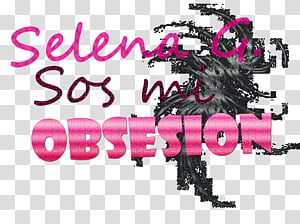 Texto Selena Gomez transparent background PNG clipart thumbnail