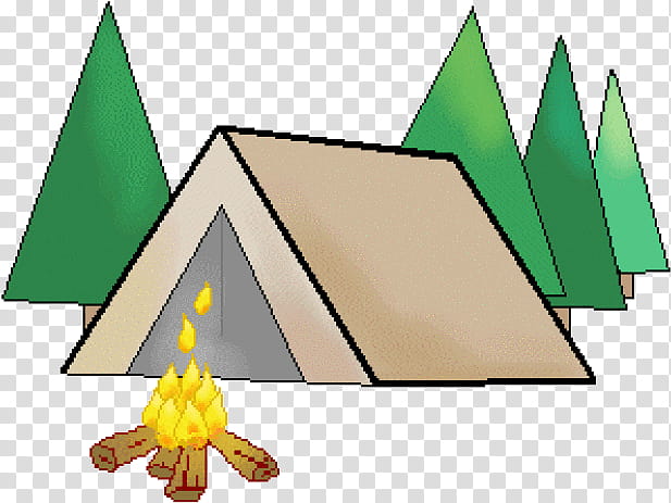 girl scout camping clip art
