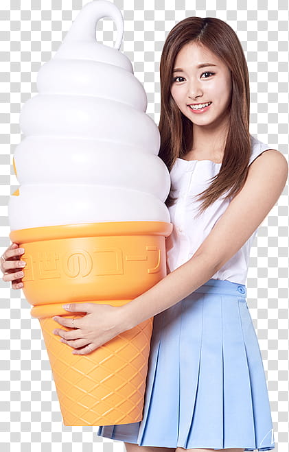 Twice Ice Cream , Tzuyu transparent background PNG clipart